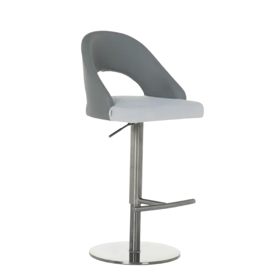 Бар столове КАРИН- бар стол, Основа от неръждаема стомана