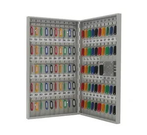 Табло за ключове EL 95 броя - сиво, отворено, с 95 ключа вътре