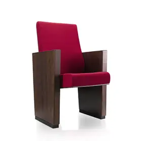 Театрален стол ATLANTIS- дървени крака