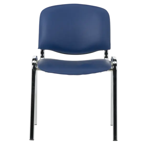 Посетителски стол GEN40 хром-снимка отпред