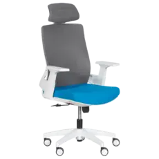 Президентски стол Миглена 46 - Син със сив цвят