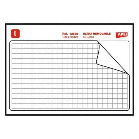 Етикети презалепващи 100х60 мм 50 бр