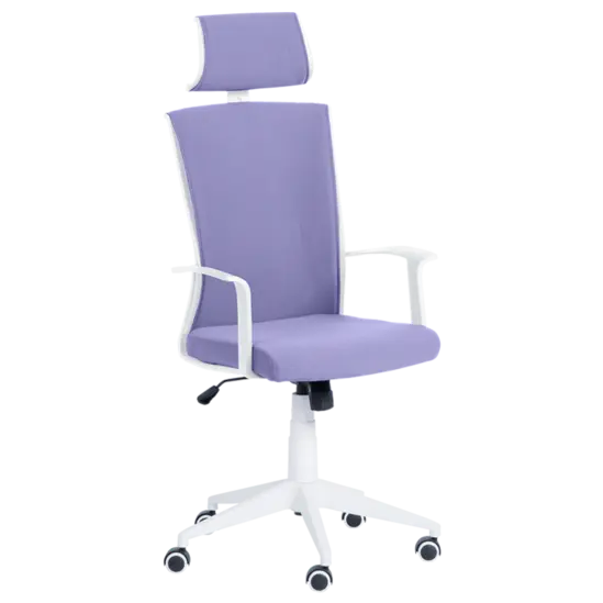 Директорски стол МАЛИК-снимка отстрани, бчла база