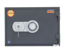 Метален сейф FRS огнеупорен PMT 30  - затворен с механичен кодов комбинатор с перманентен код + ключ