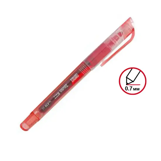 Химикалка гел Marvy Uchida Touch ball червен