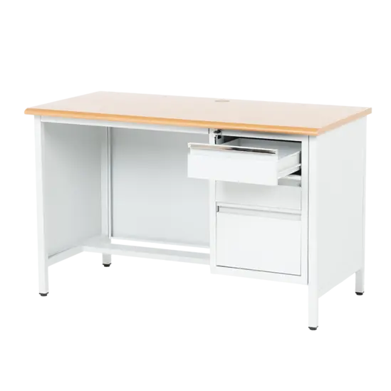 Работно бюро BTL 120 КА- с едно отворено чекмедже, празно