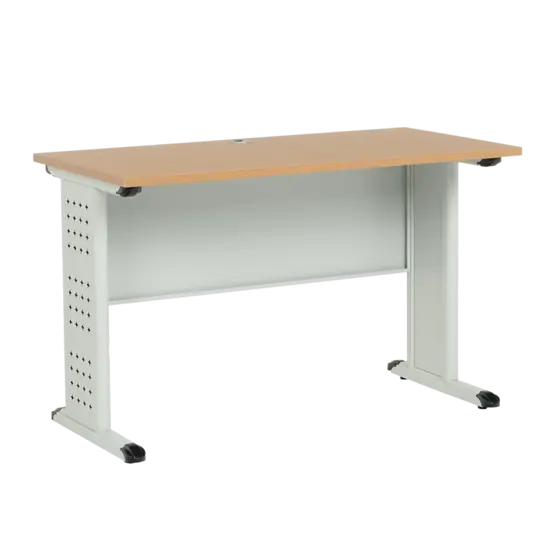 Работно бюро BTL 120 K- снимка отпред, с отвор за кабели