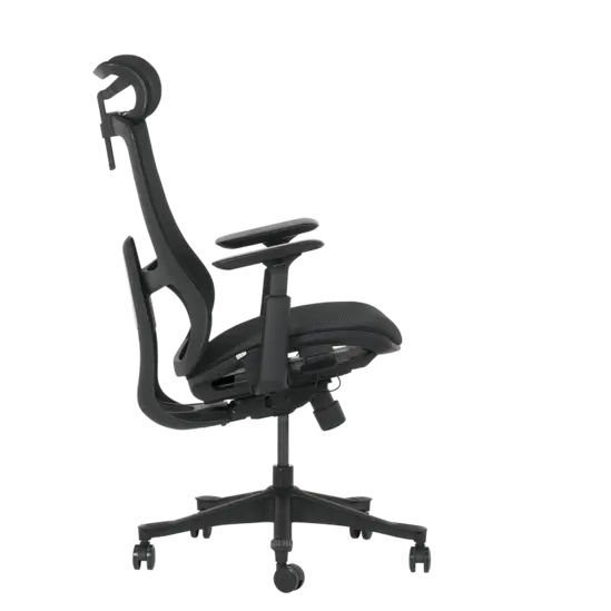 Работен стол АХИНОРА- Регулиране силата на люлеене според теглото на седящия