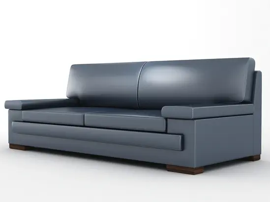 Диван триместен ЧАТАЛДЖА O 218- сниман отдясно, сив на цвят