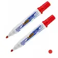 2 броя Маркер за бяла дъска  Bic  червен