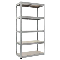 Метален стелаж 180x90x45 см - 5 рафта, цинк