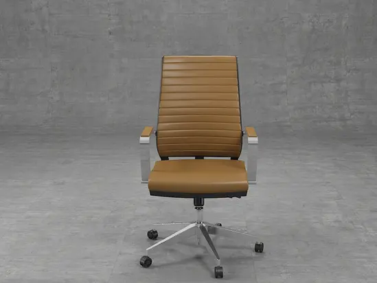 Работен стол ДУЛО NT 81- хромирана кръстачка