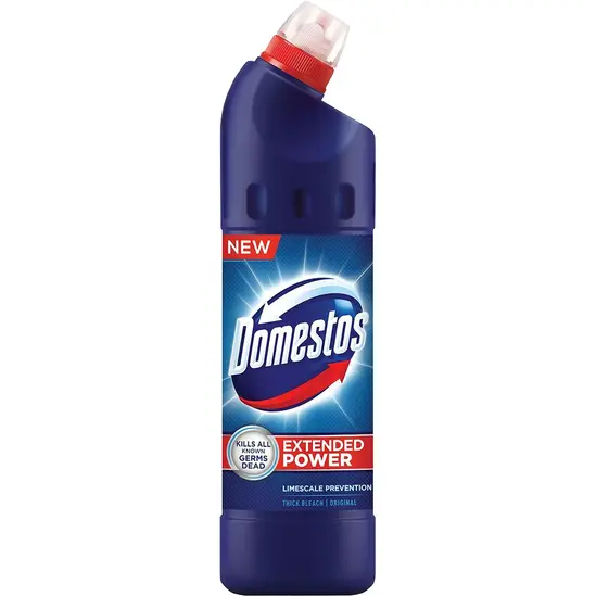 Почистващ препарат Domestos 750 мл., тъмно син, част от комплекта Universal