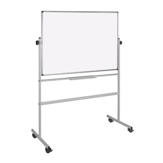 Бяла магнитна дъска 120х150 см - снимана отпред, сглобена