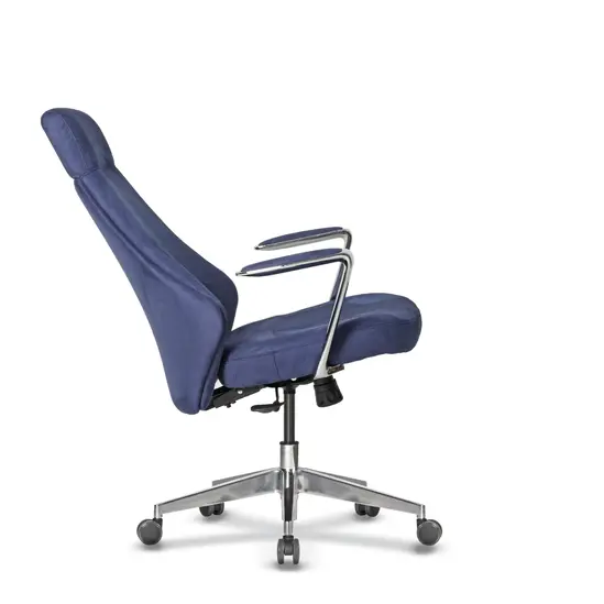 Директорски стол АЛМИДЕРЕ CNV 01-Регулиране силата на люлеене според теглото на седящия