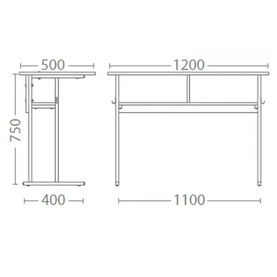 Ученически чин АНА E-162  2 места с рафт