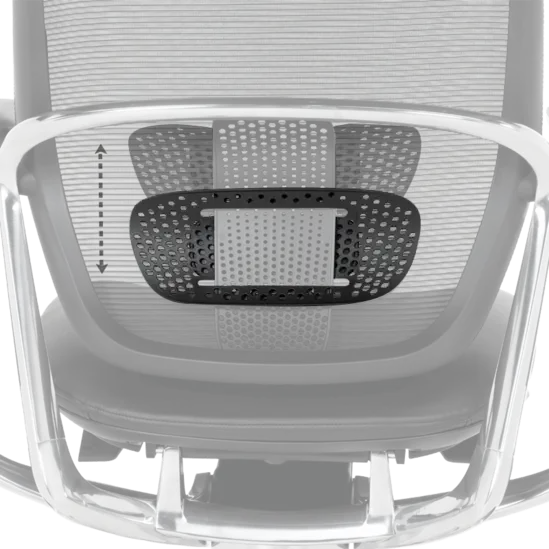 Работен стол АРЕС- регулируема лумбална опора