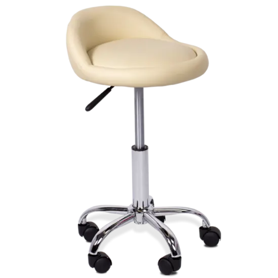 Бар стол МИЛИЦА - цвят крем