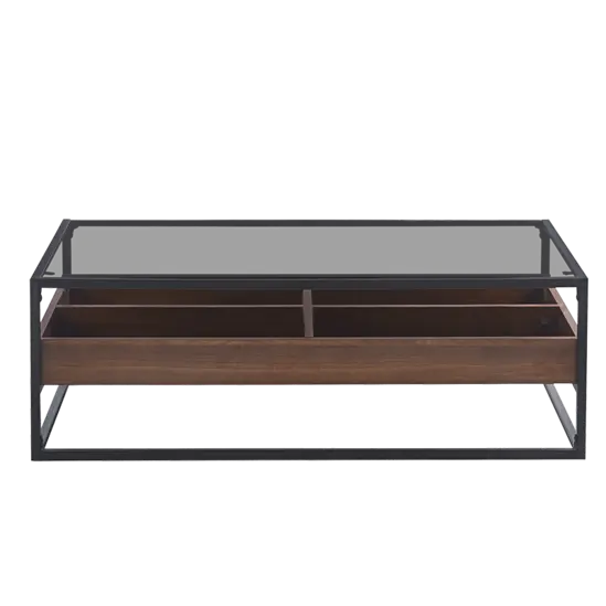 Холна маса КАЯ- с плот от закалено стъкло