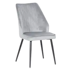 Трапезен стол МЕДЕЯ- светлосив цвят