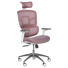 Директорски стол ГЕНАДИ- снимка отпред, червен цвят