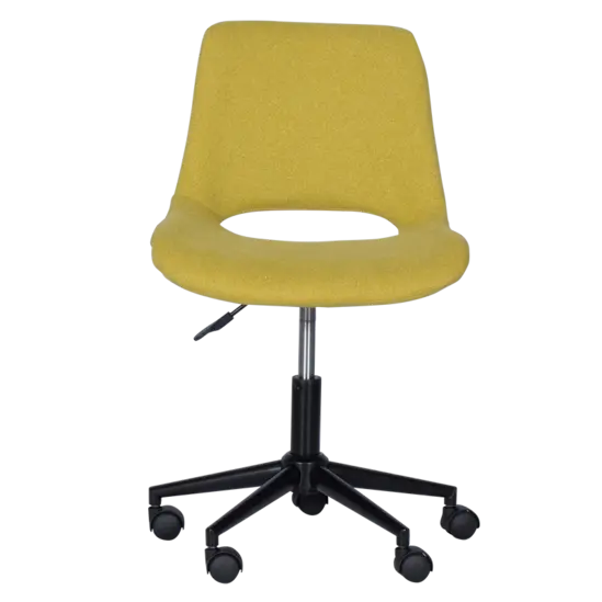 Детски стол ТИА- снимка отпред, жълт цвят