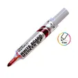 Маркер за бяла дъска Pentel Maxiflo 6.0 мм червен с пиктограма за множество цветове и 6 мм дебелина на писане