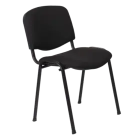 Посетителски стол Gen40 дамаска- черен