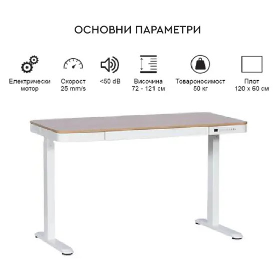 Бюро регулируемо КУКУШ B6- основни функции