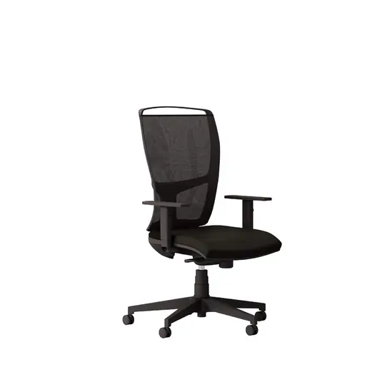 Работен стол CIAK- черен цвят меш