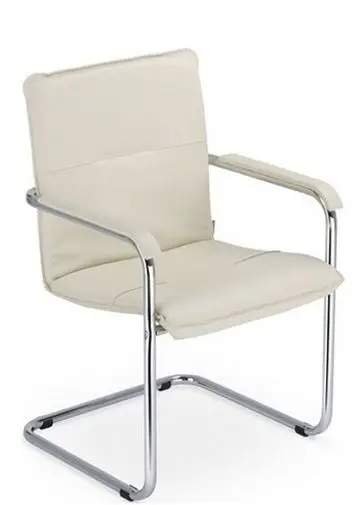 Посетителски стол РУМБА -хром- бежов