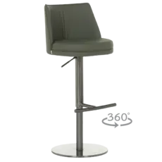 Бар стол КАРИНА- функция за 360-градусово въртене