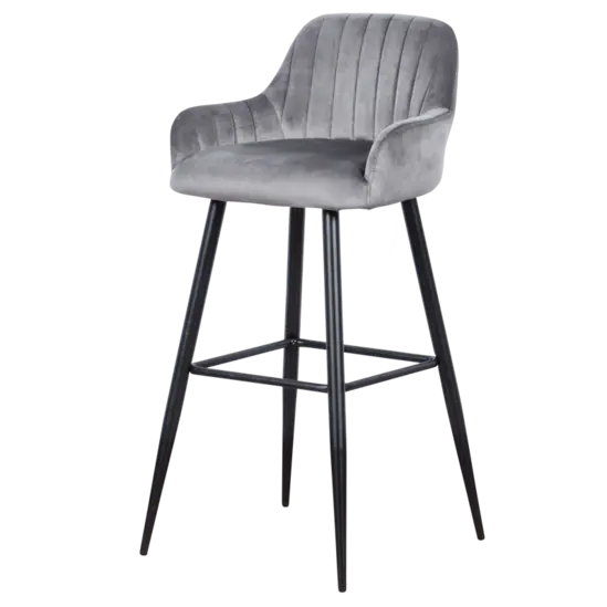 Бар стол ВЕРОНИКА- черни крака