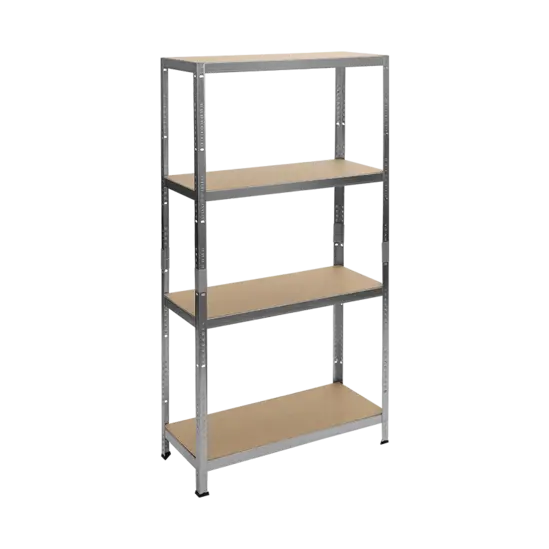 Метален стелаж BTL цинк 160x80x40см 100кг рафт-
