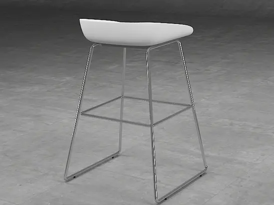 Бар стол КАНАТИЦА SLD 15-снимка отзад