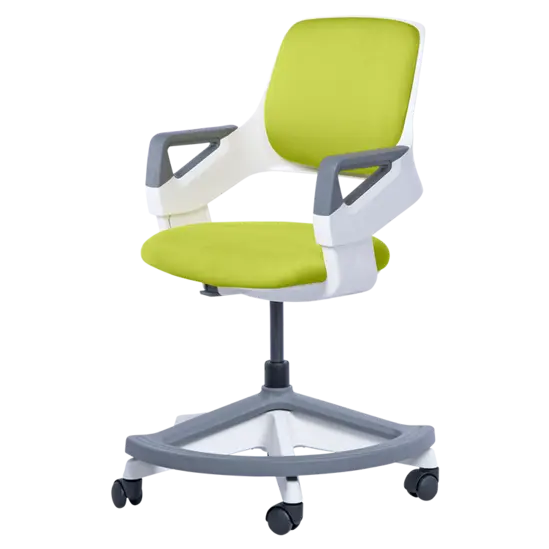 Детски стол ВЕНЕТА със степенка-цвят горчица