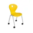 Ученически стол КОРИ S -жълт цвят