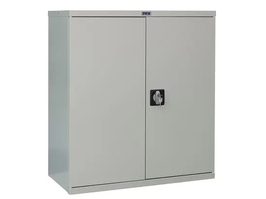 Затворен Архивен шкаф PMT с 2 отделения 93x85x40 см- снимка отпред