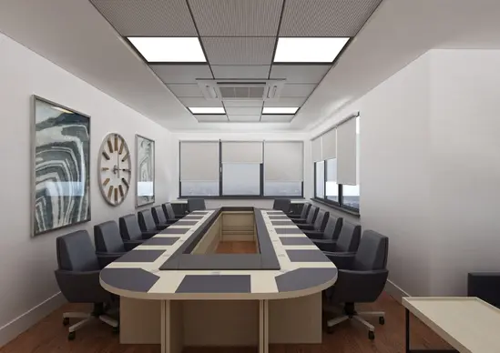 Заседателна маса IZNIK- голяма, функционална