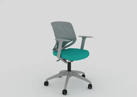 Детски стол PICCOLO тюркоаз с ПОДАРЪК- отдалечена снимка