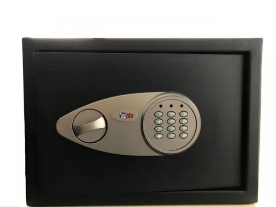 Метален сейф PMT 25 - затворен, сниман отпред, с ел. ключалка