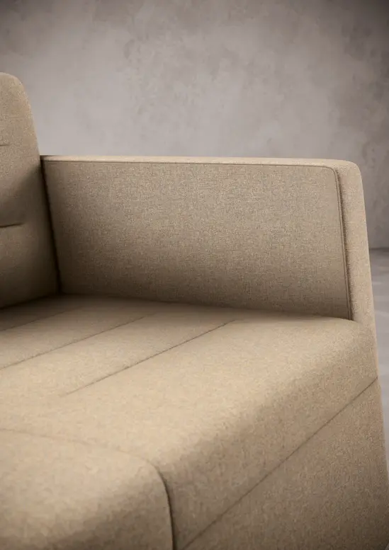 Диван триместен TREND 03 - снимка отблизо на седалките на дивана