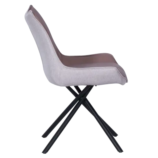 Трапезен стол ЖАСМИНА- кафяв