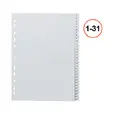 Разделител 1-31 PP сив