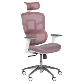 Директорски стол ГЕНАДИ- снимка отпред, червен цвят