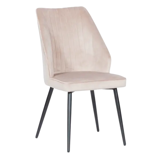 Трапезен стол МЕДЕЯ- цвят крем