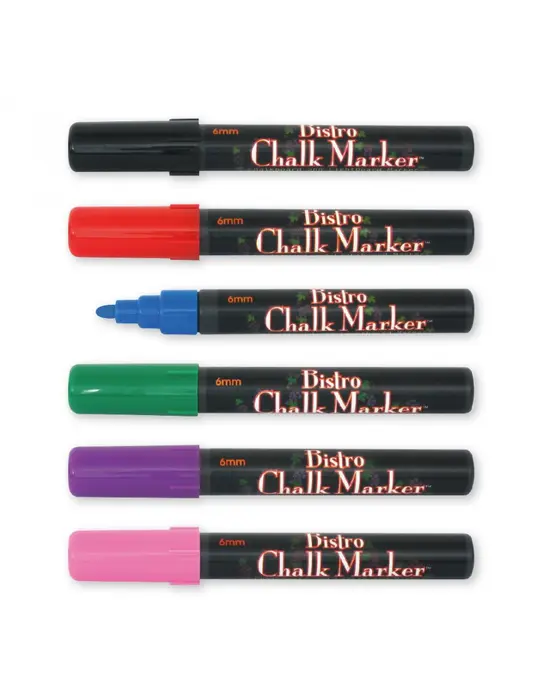 Маркер тебешир Marvy Uchida син