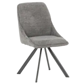 Трапезен стол - сива дамаска