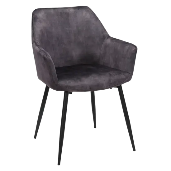 Трапезен стол ЕВЕЛИН- антрацит