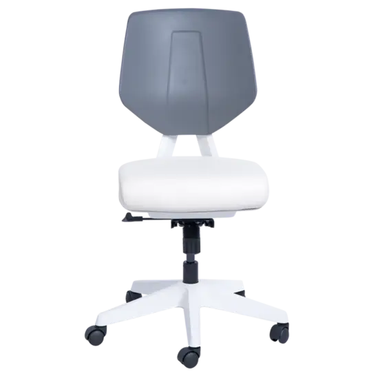 Работен стол ГЕРАНА ЛУКС -сниман отпред, без подлакътници